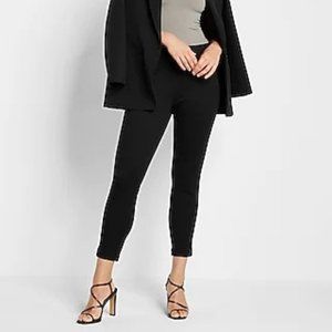 NWT EXPRESS High Waisted Luxe Comfort Knit Columnist Ankle Pant Size: L